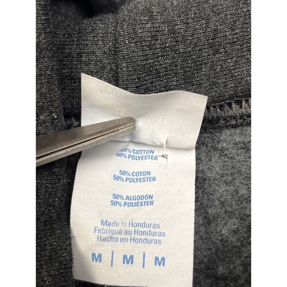 Thumbs Up Mission Hoodie Adult Medium Keaton Franklin Coker Foundation Gray - Picture 5 of 8